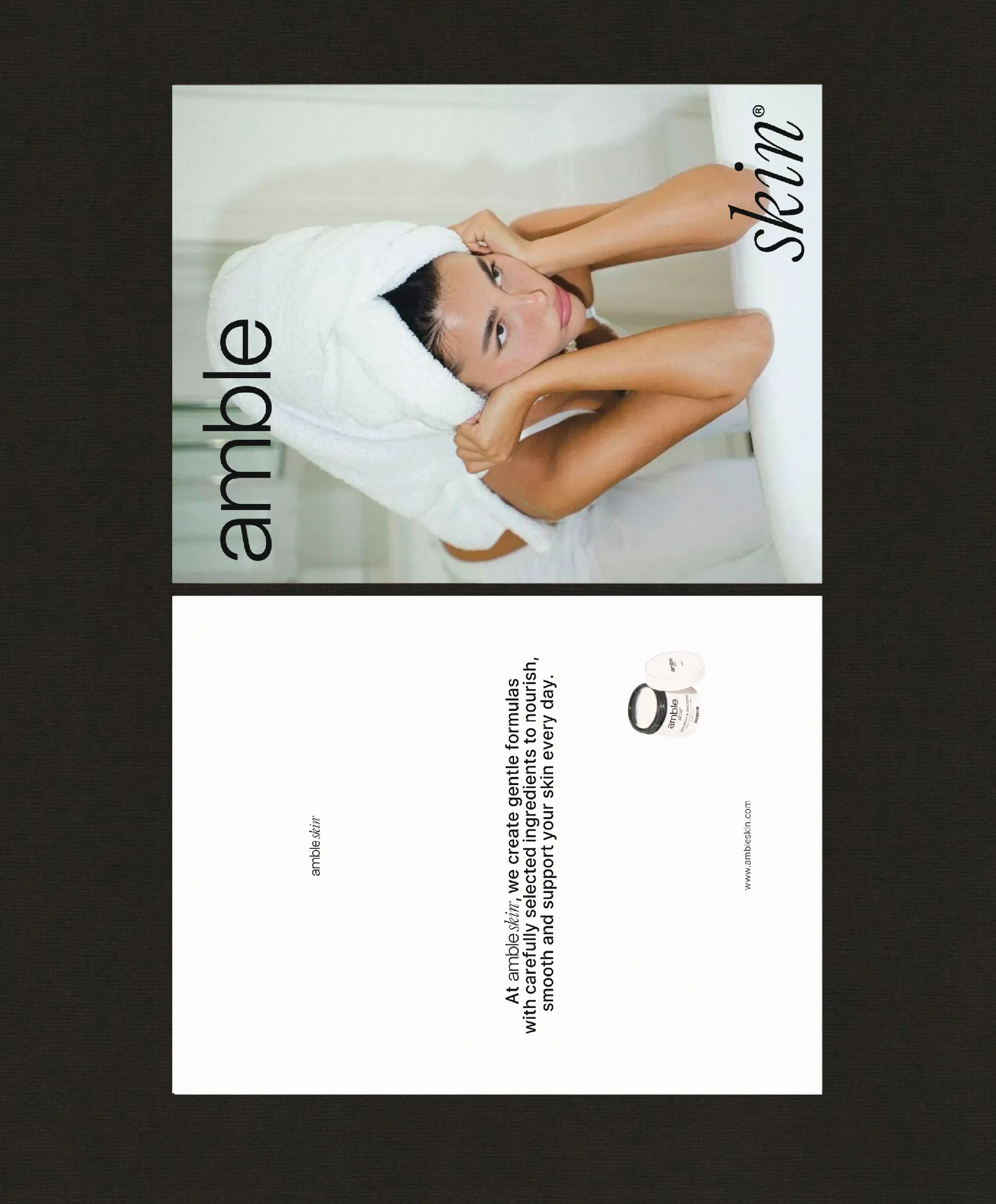 Amble Skin editorial de campanya