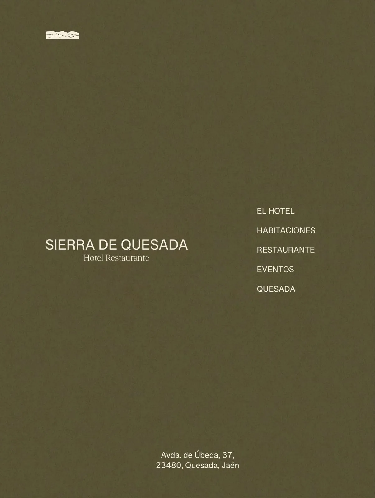Sierra de Quesada pàgina de marca